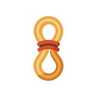 Icon Representation of Rope Climbing Skills vector