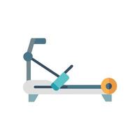 Rowing Machine Icon for Indoor Workouts vector