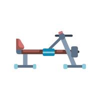 Icon Representation of Rowing Machine vector