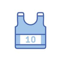 Icon for Running Bib Number Display vector