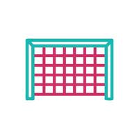 Soccer Net Icon for Goalkeeping vector
