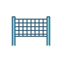 Icon for Tennis Net in Game vector