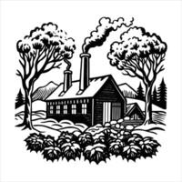 Depicting a Quaint Cider vector