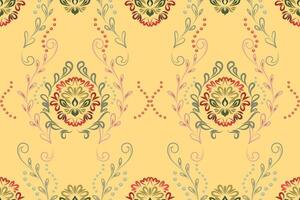 Floral seamless pattern element in Arabian style. Arabesque pattern. vector