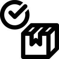 Ready Stock, Active Stock, In Stock Outline Icon vector