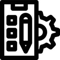 Order Processing, Order Management, Order Outline Icon vector