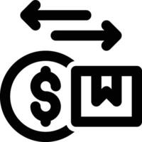 Trade, Trading, Commerce Outline Icon vector
