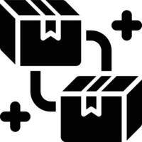 Bundling, Bundle, Combine Glyph Solid Icon vector