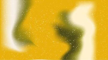 a yellow background with a white and green background vector