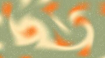 a green and orange swirl pattern on a white background vector
