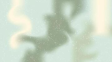 a green and white abstract background with a person in the middle vector