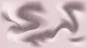 abstract background with snowflakes and swirls vector