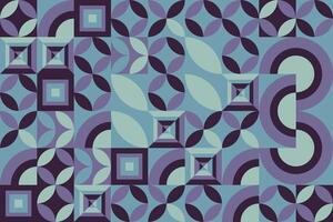 a purple and blue geometric pattern vector