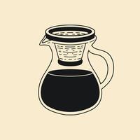 Coffee concept with icon design, illustration 10 eps graphic. vector