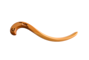 Cream or caramel drop isolated on transparent background png