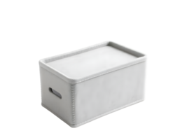 White box isolated on a white background png