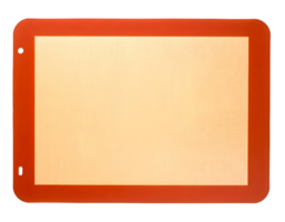 Tablet computer with blank screen isolated on transparent background png