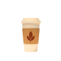 Stylish Coffee Cup with Branding, Hot Beverage, On the Go png