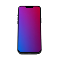 Modern Smartphone with gradient Display png
