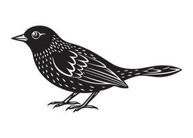 Birds in Flight Silhouette Set Illustration Graphic vector