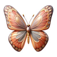 stunning creative elegant traditional Portrait of a delicate butterfly with intricate wing patterns, lit by soft sunlight, authentic genuine png