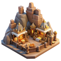 vibrant minimalist impressive modern A bustling marketplace in a dwarven city carved into a mountain, warm lighting, fantasy realism style, intricate carvings 4K high quality png