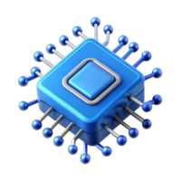 extraordinary abstract dramatic classic A close-up of a microchip, intricate pathways glowing with electric blue light, highly detailed, technical illustration style original original png