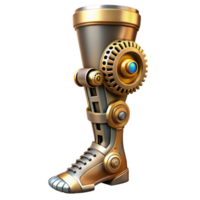 stunning creative beautiful modern A portrait of a steampunk cat wearing a tiny brass helmet and goggles, illuminated by a single beam of light against dark shadows professional high quality png