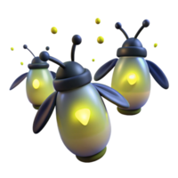 magnificent abstract vibrant abstract A group of fireflies illuminating a dark forest, bioluminescent lighting, magical realism style detailed genuine png