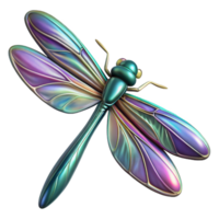 serene vintage beautiful traditional A close-up of a dragonfly's wings, iridescent colors, macro photography professional authentic png