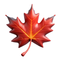 magnificent artistic wonderful modern A single, perfect red maple leaf falling against a stormy, grey sky, illuminated by a flash of lightning, hyperrealistic style high resolution 4K png