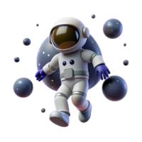 elegant contemporary A lone astronaut floating in the vast emptiness of space, surrounded by distant galaxies, realistic style, dim lighting, lonely, authentic png