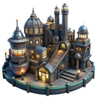 wonderful artistic A mischievous gremlin sabotaging a complex clockwork mechanism, steampunk lighting, Keith Thompson style exclusive png