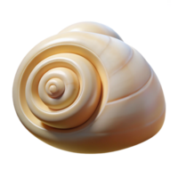 beautiful abstract A spiral shell resting on smooth, white sand, illuminated by soft, ambient light, photorealistic style professional png