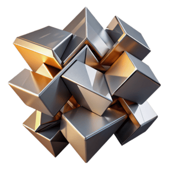 skön rustik en dynamisk sammansättning av bruten, geometrisk flygplan, korsande och överlappande, med metallisk texturer och skarp, kontrasterande skuggor original- png