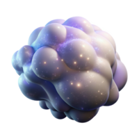 dramatic traditional A swirling mass of particles, forming a nebulous cloud, with a soft, diffuse glow and a dreamlike, ethereal atmosphere detailed png