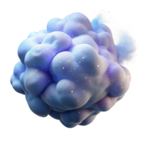 magnificent rustic A swirling mass of particles, forming a nebulous cloud, with a soft, diffuse glow and a dreamlike, ethereal atmosphere high resolution png