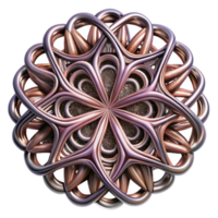 elegant artistic A complex, fractal like pattern of branching lines, with a metallic sheen and a intricate, detailed structure genuine png