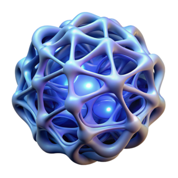 vibrerande rustik en komplex, organisk strukturera av sammanvävda, bioluminescerande fibrer, upplyst förbi en nätverk av pulserande vener av ljus, i en biokonst stil hög kvalitet png