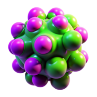 extraordinary rustic A cluster of amorphous blobs in neon pink and acid green, illuminated by a blacklight, in a vaporwave style genuine png