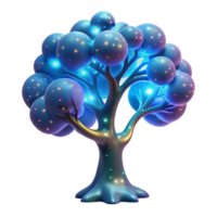 wonderful rustic A genetically modified, bioluminescent tree, its branches reaching towards a swirling nebula, illuminated by its own internal glow detailed png