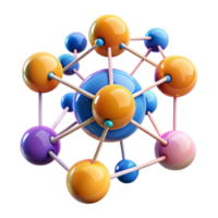 elegant classic A network of interconnected nodes and data streams, pulsating with energy, colorful abstract design, data visualization style original png
