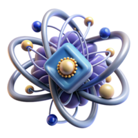 stunning rustic A quantum computer processing information, swirling particles and light trails, complex and abstract design, scientific visualization style genuine png