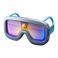 extraordinary contemporary A pair of augmented reality glasses displaying information overlays, sleek and minimalist design, bright and clean lighting, product design style high quality png