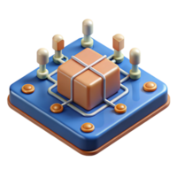 magnificent rustic A single circuit board, intricate pathways and components, highly detailed and realistic, technical illustration style exclusive png