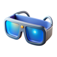 dramatic rustic A pair of augmented reality glasses displaying information overlays, sleek and minimalist design, bright and clean lighting, product design style genuine png