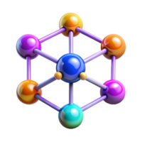 magnificent vintage A network of interconnected nodes pulsating with data, vibrant colors representing data flow, dark background with subtle lighting, data visualization style professional png