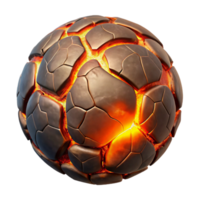 stunning abstract magnificent creative A textured surface resembling cracked earth, with glowing fissures emitting a warm, orange light, dark, dramatic lighting, apocalyptic style exclusive exclusive png