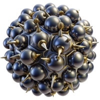 dramatic classic beautiful modern A swarm of nanobots forming a complex, evolving structure, metallic textures, dark and moody lighting, biopunk style authentic detailed png