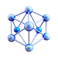 impressive rustic magnificent abstract A network of interconnected nodes pulsating with data, glowing with a soft blue light, abstract style, minimalist lighting genuine original png